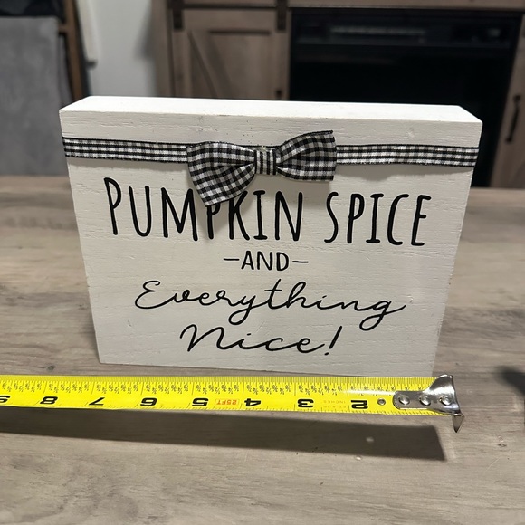 Fall Decor Sign - Picture 2 of 3